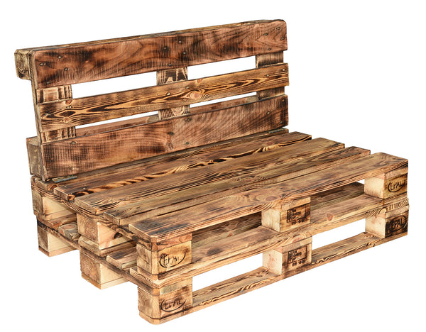 Divanetto in pallet due posti - Rustico